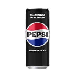 Pepsi Zero Kutu (330 Cl)