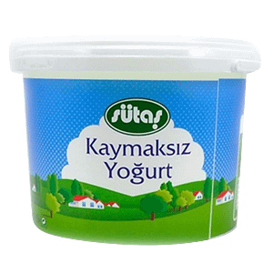 Sütaş Kaymaksız Yoğurt 2Kg.