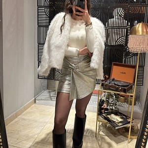 MARKA MODEL GOLD ŞORT ETEK