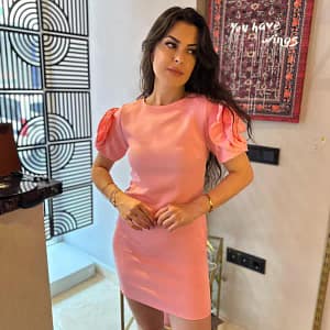 PEMBE ELBİSE