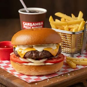 Et Burger Menü