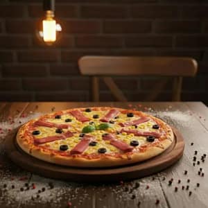 Sosisli Pizza