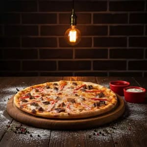 Kavurmalı Pizza