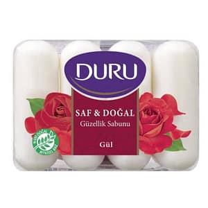 Duru Saf ve Doğal Gül Özlü 4x70 g