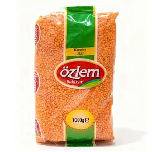 Özlem Kırmızı Mercimek 1000 Gr