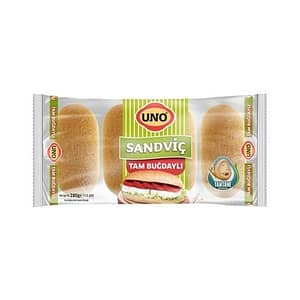 Uno Tam Buğdaylı Sandviç Ekmek 4lü 280 gr