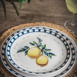 The Mia Odore Di Limone Servis Tabağı 6lı Set