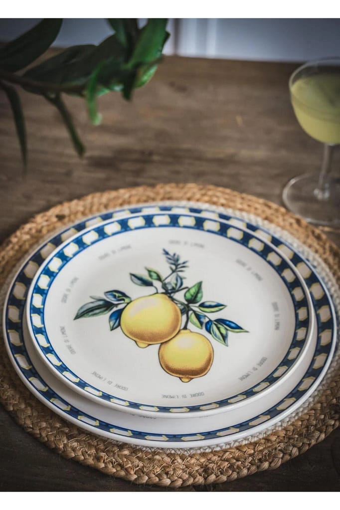 The Mia Odore Di Limone Servis Tabağı 6lı Set